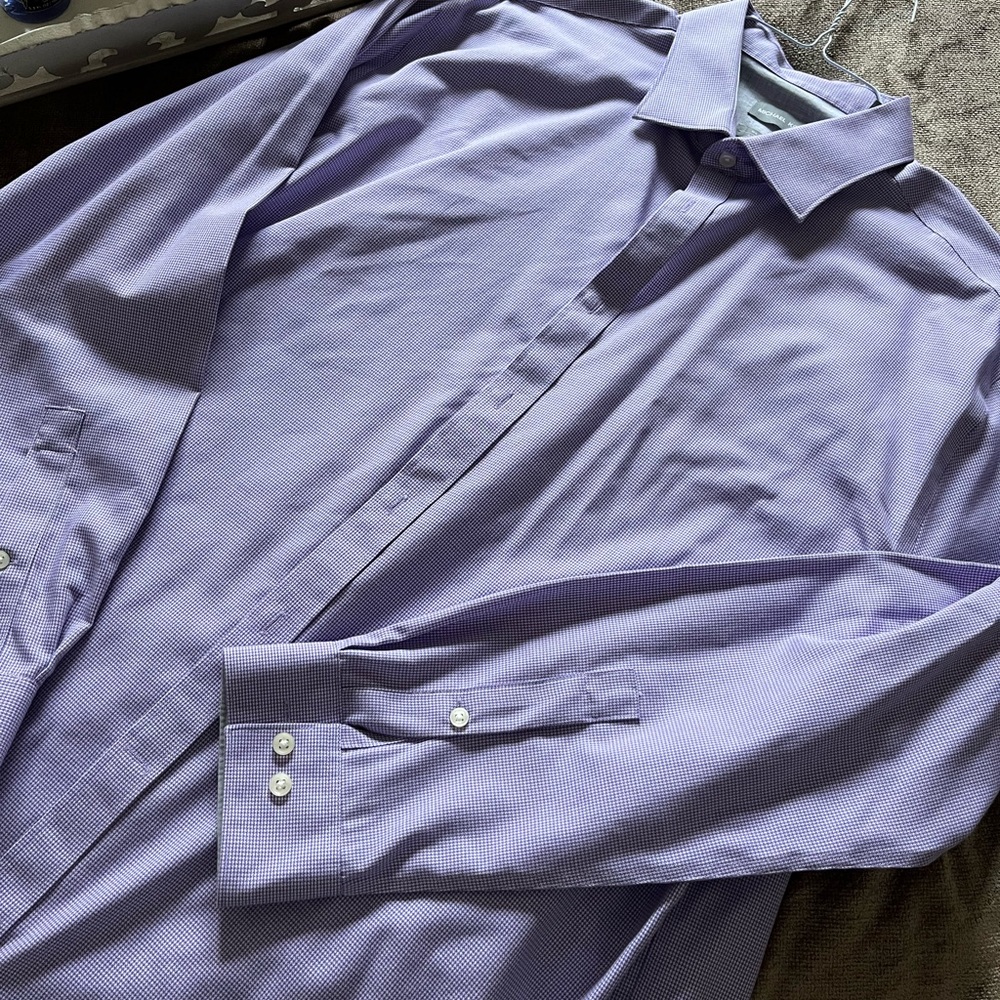 Michael Kors Lavender Button Down Shirt